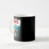 Paws Parody Cat Mouse Humous Cat Chasing Mouse K Kaffeetasse (Vorderseite Links)