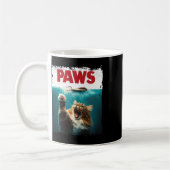 Paws Parody Cat Mouse Humous Cat Chasing Mouse K Kaffeetasse (Links)