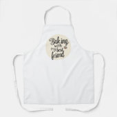 Paws & Pastry Liebe Schürze (Vorderseite)
