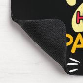 Paws Pet Cat My Valentine Hearts Day Happy Valenti Mousepad (Ecke)