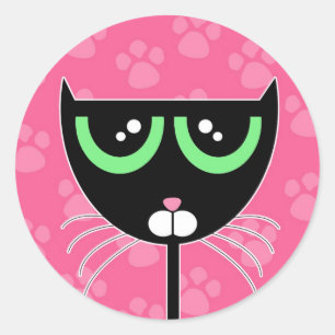 PAWS Pink - Aufkleber