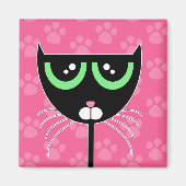 PAWS Pink - Magnet (Vorne)