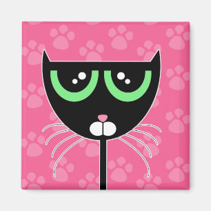 PAWS Pink - Magnet