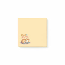 Paws & Plans Cute Kitten Post-It Notes