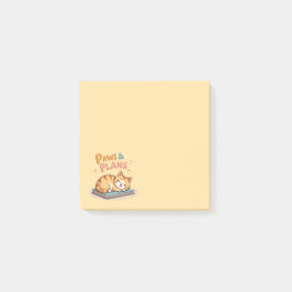 Paws & Plans Süße Katzen-Post-It-Notizen Post-it Klebezettel