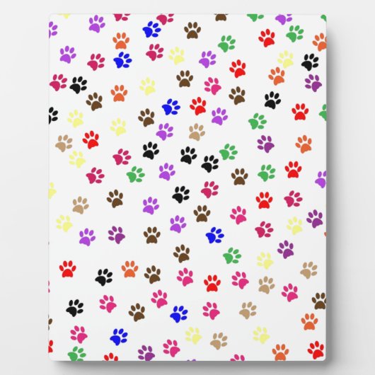 Paws Plaque Fotoplatte (Vorderseite)