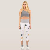 Paws & Pose Yoga Capri Leggings! 🐾 🧘 ♀️ Leggings (Vorderseite)