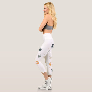 Paws & Pose Yoga Capri Leggings! 🐾 🧘 ‍ ♀️ Leggings