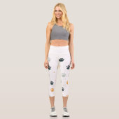 Paws & Pose Yoga Capri Leggings! 🐾 🧘 ‍ ♀️ Leggings (Vorderseite)