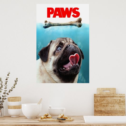 PAWS POSTER (Küche)