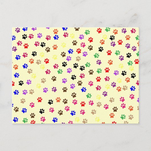 Paws Postkarte (Vorderseite)