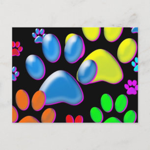 Paws Postkarte