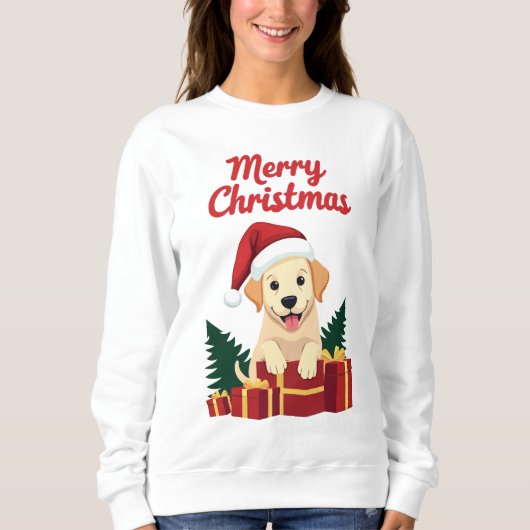 Paws & Presents Sweatshirt (Vorderseite)