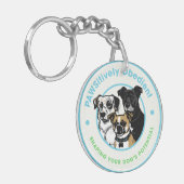 PAWS Schlüsselanhänger - Lieblingsmitglied (Vorderseite links)
