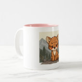 Paws & Sips: Adorable Tasse für Haustiere (Vorderseite Links)