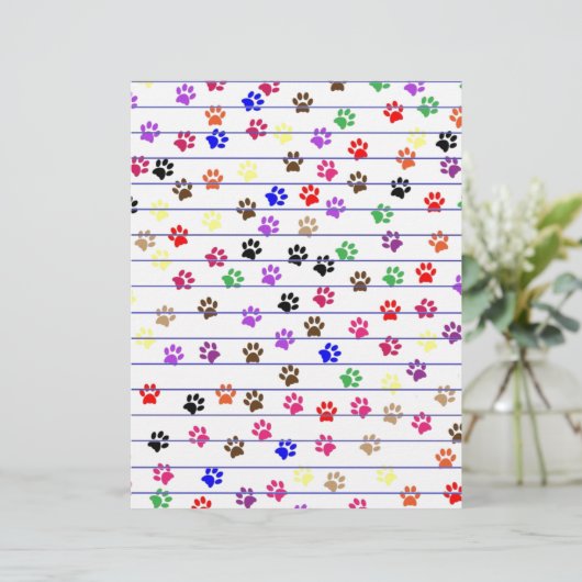 Paws Stationery (Stehend Vorderseite)