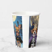 Paws & Swagger Halloween Pappbecher (Links)