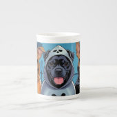 Paws & Swagger Halloween Porzellantasse (Vorderseite)