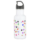 Paws Trinkflasche (Rückseite)