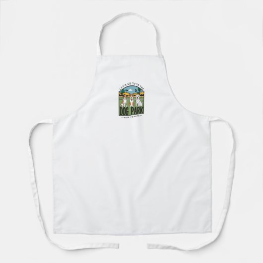 Paws und Parks Schürze (Vorderseite)