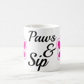 Paws und Sip Tasse (Mittel)