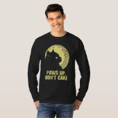 Paws Up Don't Care Cat Couples Kitten Cat Mom 1 T-Shirt (Vorne ganz)