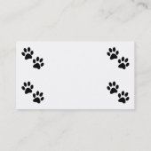 Paws Visitenkarte (Rückseite)