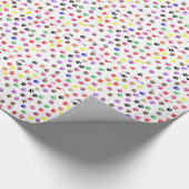 Paws Wrapping Paper Geschenkpapier (Ecke)
