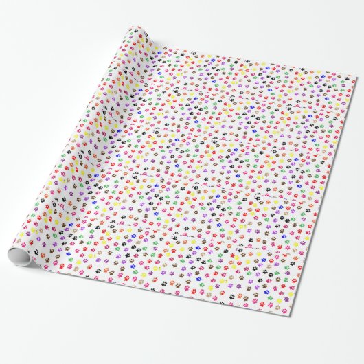 Paws Wrapping Paper Geschenkpapier (Ungerollt)