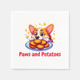 Pawsand Potato Serviette