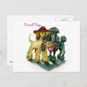Pawsh Dogs Postkarte (Vorne/Hinten)