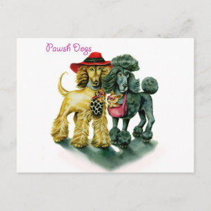 Pawsh Dogs Postkarte