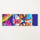 Pawsially Perfect: Top Hunde Artwork Yogamatte (Vorderseite (Horizontal))