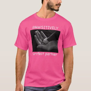 Pawsially Purfect Partner Vathers Day Cat T-Shirt