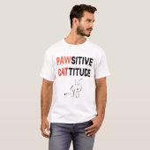 Pawsistische Cattitude T-Shirt (Vorne ganz)
