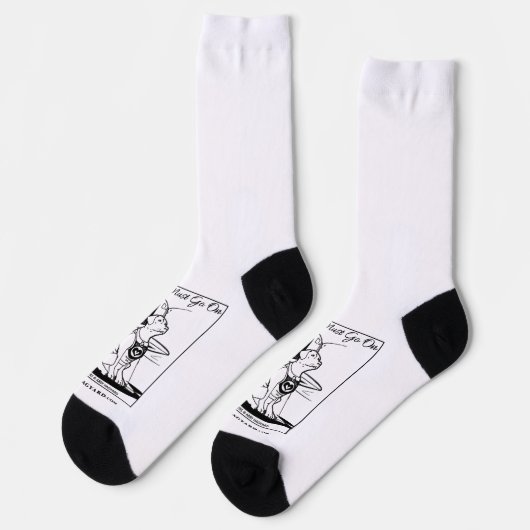 Pawsit Socken (Linkes Detail)
