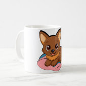 Pawsitiv Adorable Hunde-Tasse Kaffeetasse (Vorderseite Links)