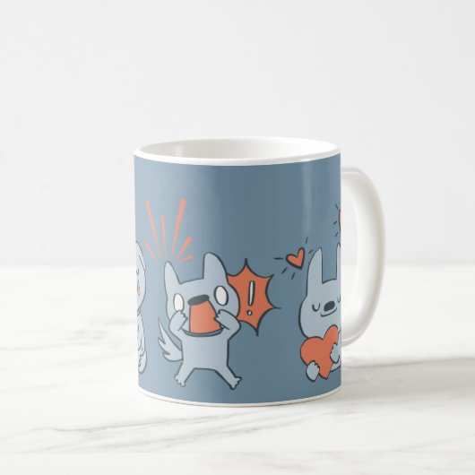 Pawsitiv Adorbierbare Tasse (VorderseiteRechts)