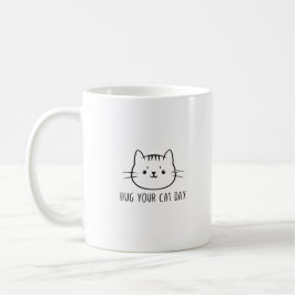 Pawsitiv charmant: National Cat Day Edition Kaffeetasse