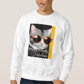 Pawsitiv Fabulous Cat Sweatshirt (Vorderseite)