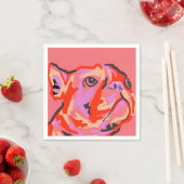 pawsitiv gepatcht serviette (Beispiel)