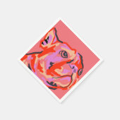 pawsitiv gepatcht serviette (Ecke)