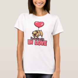 "Pawsitiv in der Liebe", Tag der Hunde T-Shirt