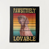 PAWSITIV LIEBENSWERT  WANDTEPPICH (Vorderseite)