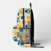 Pawsitiv Niedlich Beige Bedruckter Rucksack (Rechts)