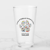 Pawsitiv Oakland FOAS Glass Pint Glas (Vorderseite)