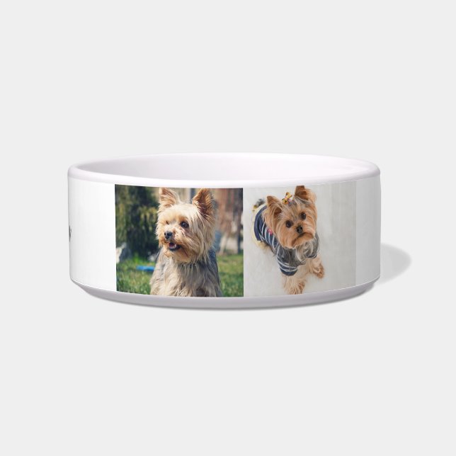 "Pawsitiv Personalisierte Yorkie Medium Bowl Napf (Vorderseite)