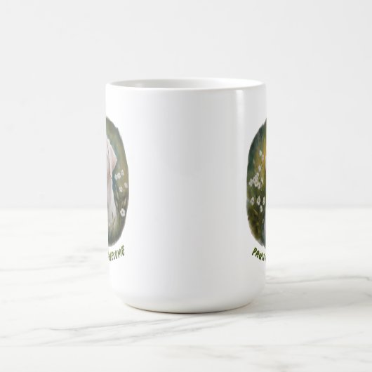 Pawsitiv Phantastische White Labrador-Tasse Kaffeetasse (Mittel)