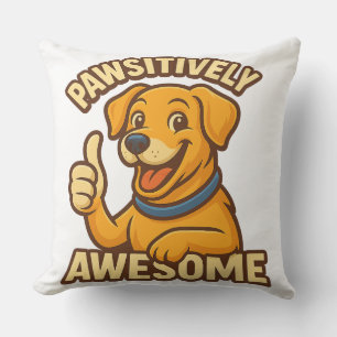 Pawsitiv Phantastischer Hund Lover T - Shirt - Nie Kissen