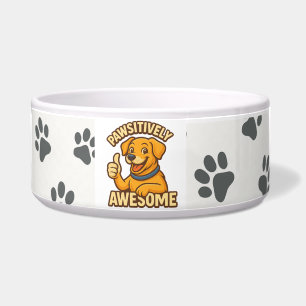 Pawsitiv Phantastischer Hund Lover T - Shirt - Nie Napf